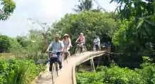 Biking in the countryside