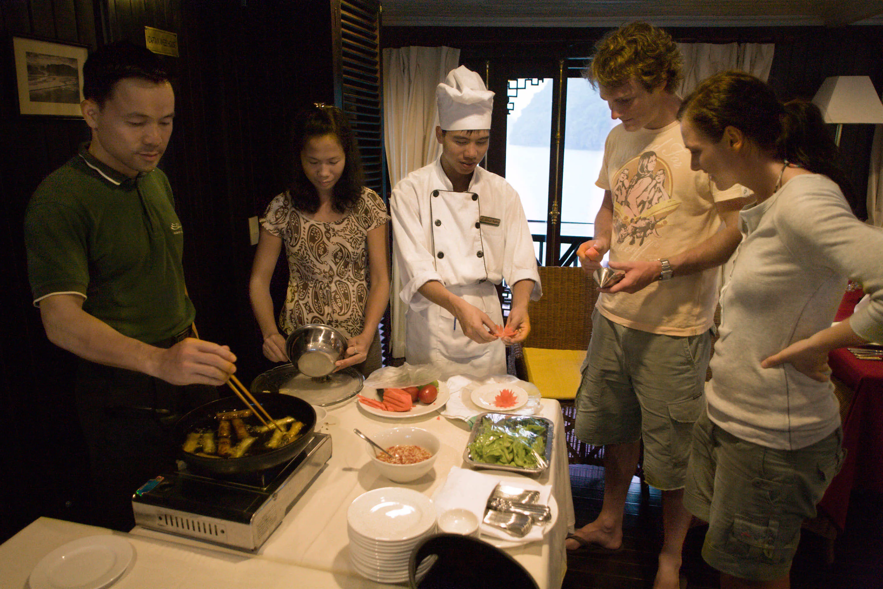 Halong Bay Cruises Cooking Demonstration high 1