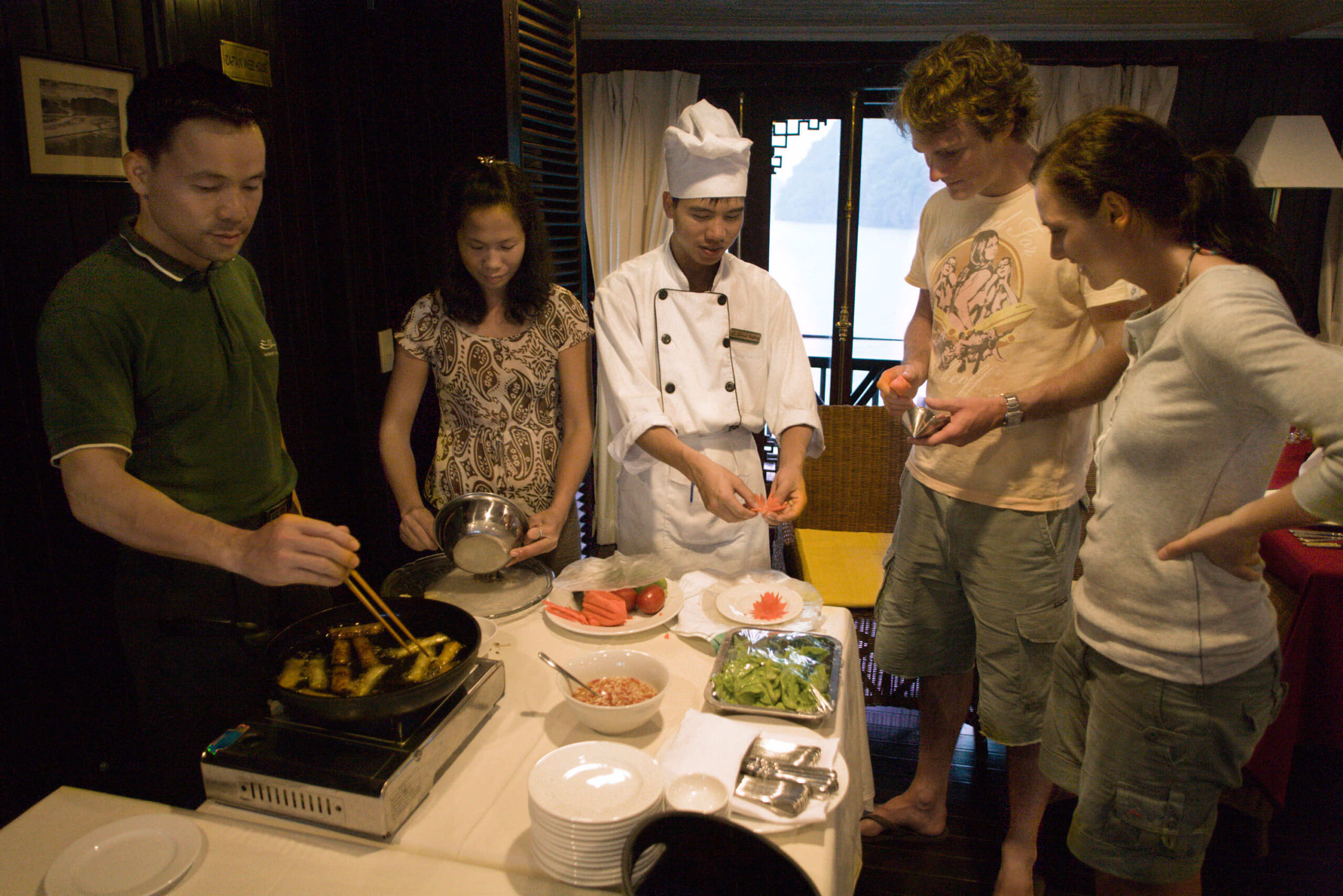 Halong Bay Cruises Cooking Demonstration high