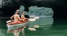 Halong bay kayaking