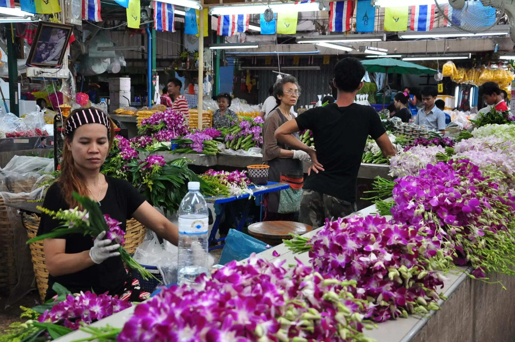 bangkok flower market 2
