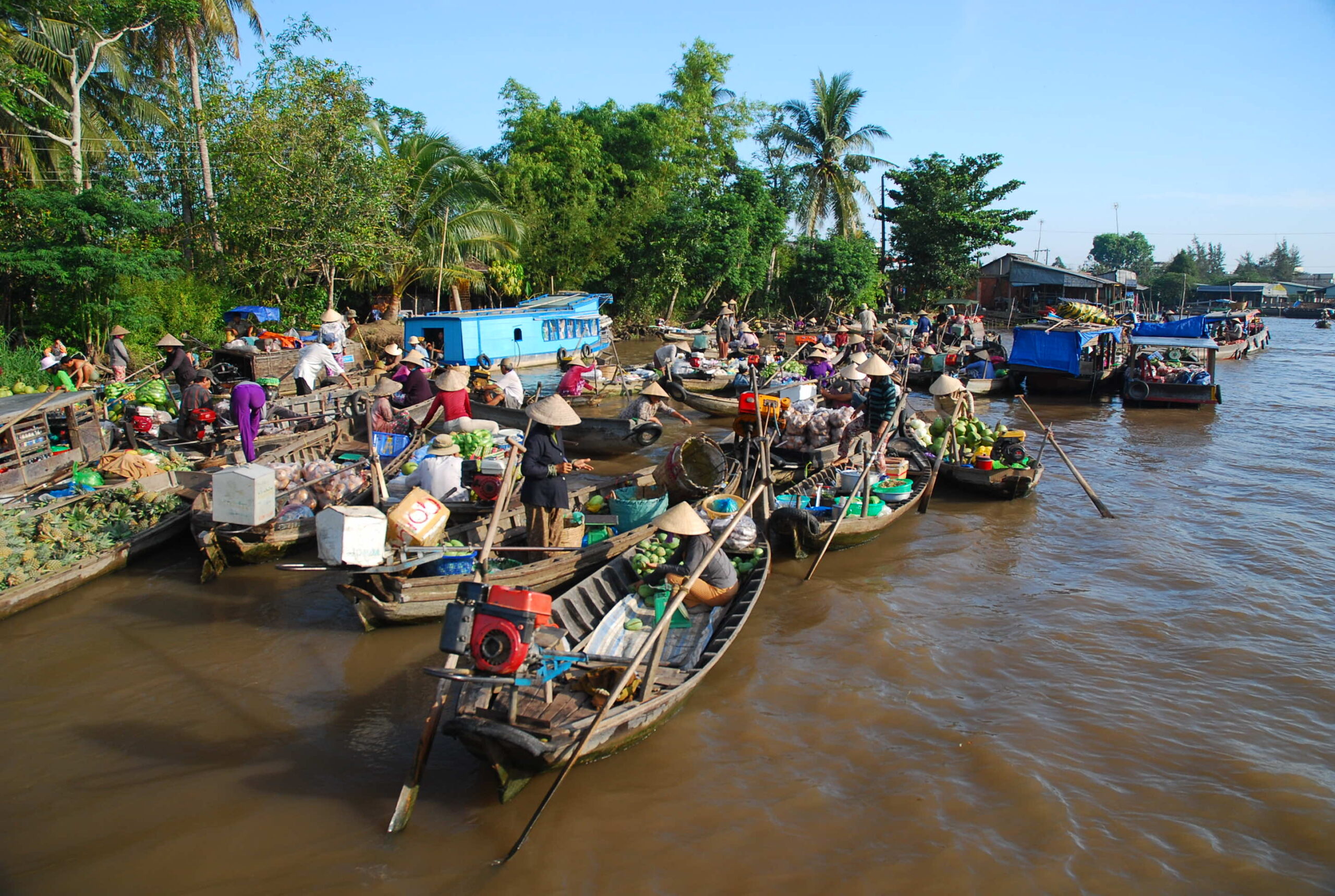 cai rang floating market 10
