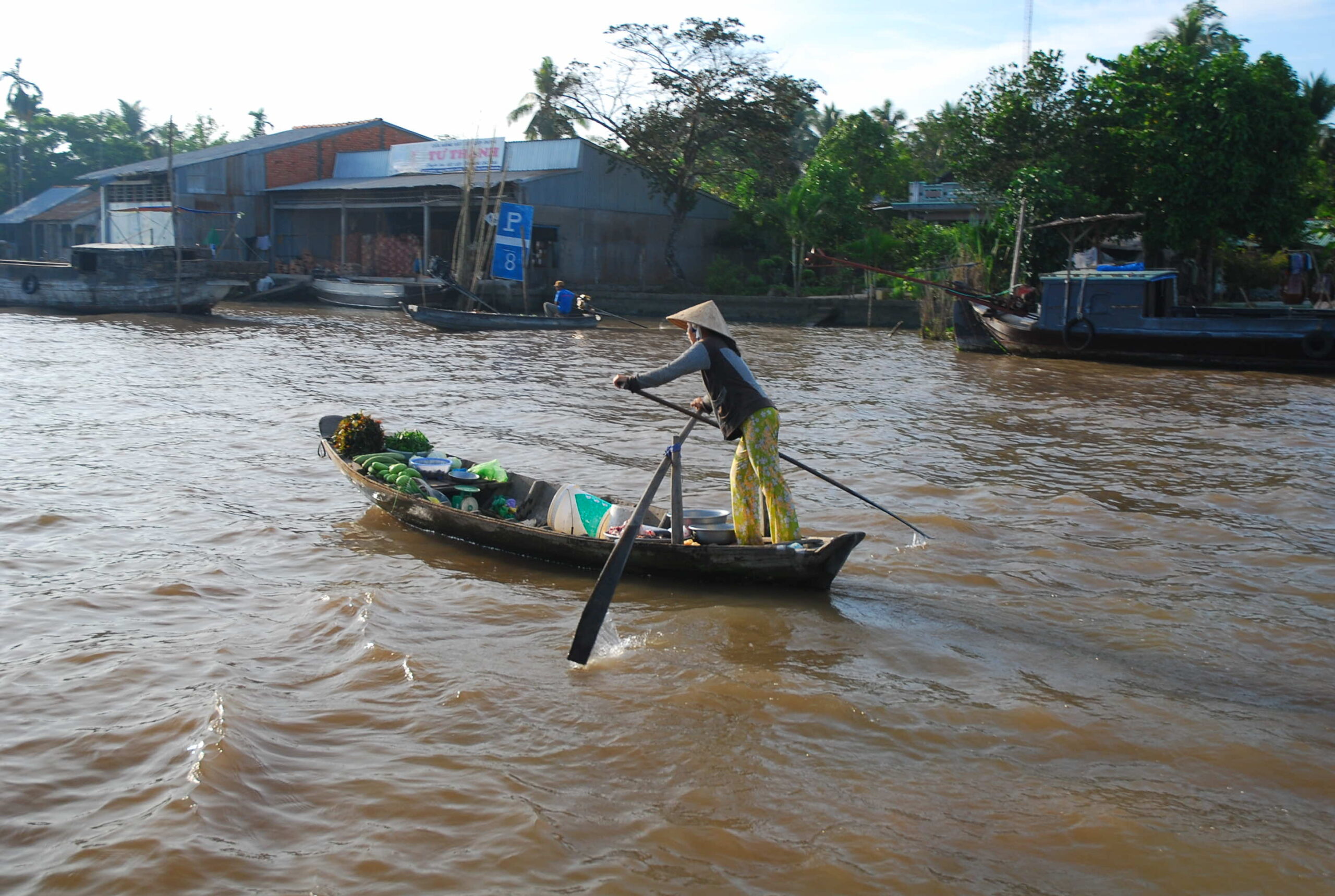 cai rang floating market 9
