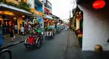 Hoian ancient town cyclo