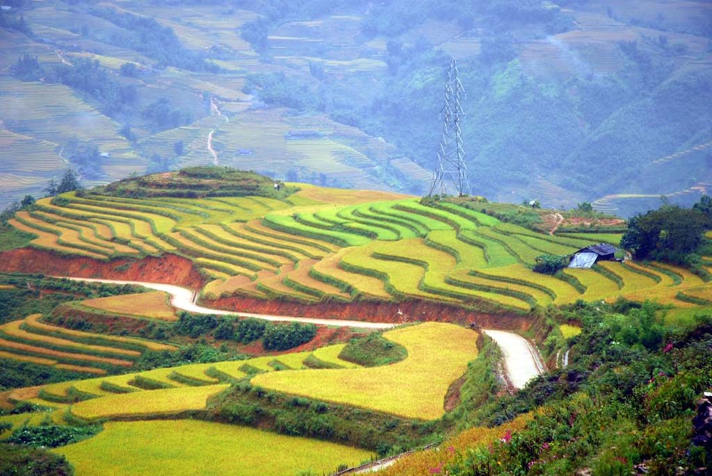 Muong Hoa Valley in Sapa, Vietnam