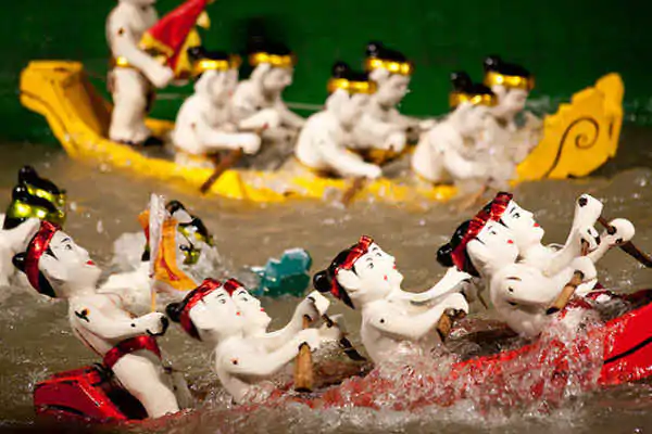 Water puppetry Boat Racing