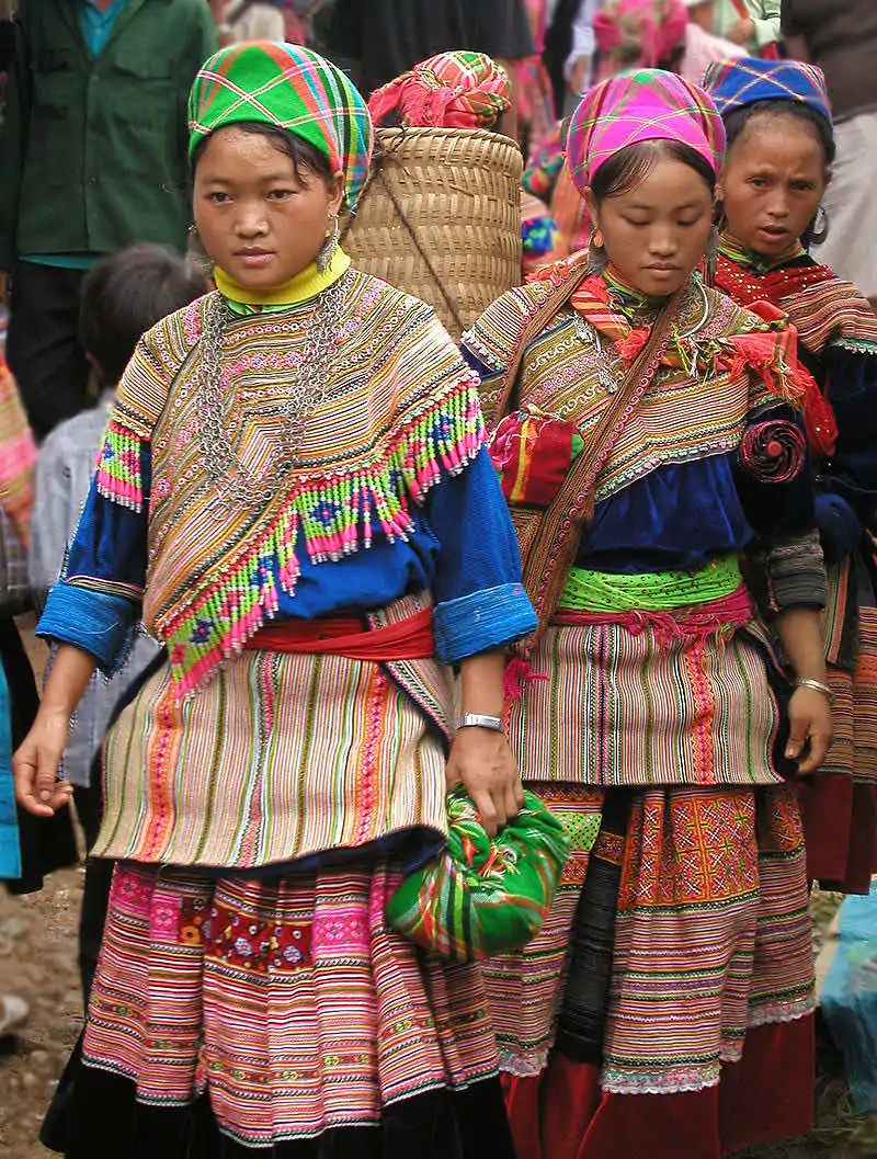 Traditional Costumes of Flower H’Mong