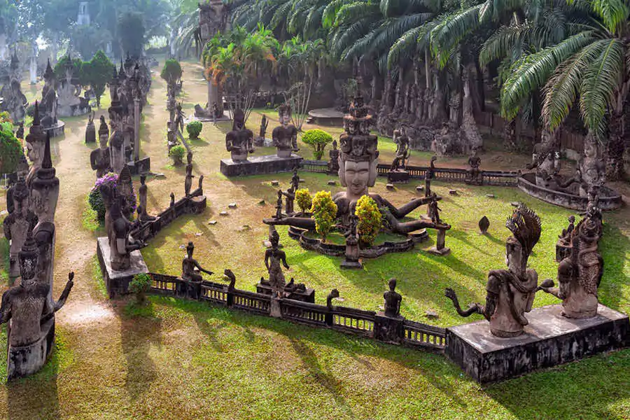 Buddha Park Xieng Khuan in Vientiane