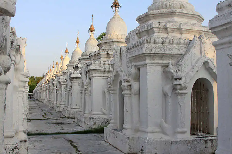 Worlds Largest Book Kuthodaw Pagoda Things to see in Mandalay Myanmar 1