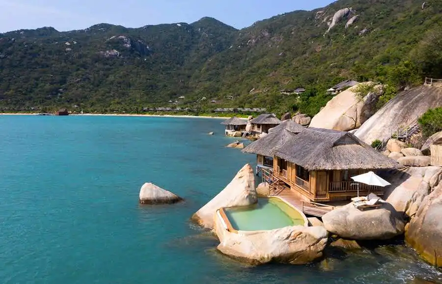 ninh van bay vietnam six senses resort