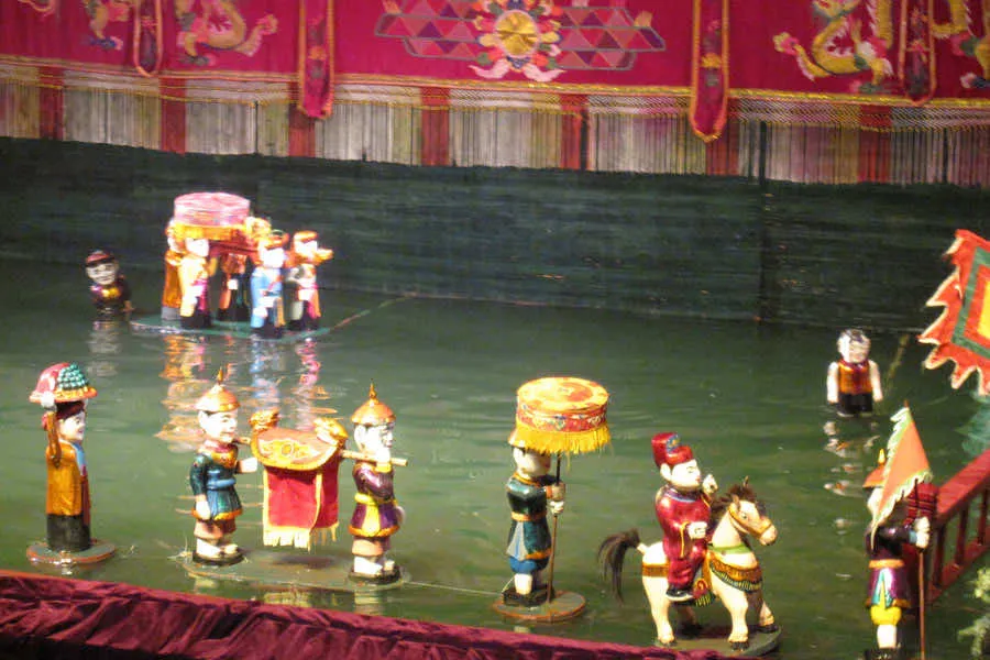 interesting facts about vietnam traditional water puppetry
