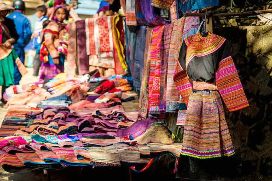 The weekend market in Sapa is a vibrant hub, rich in cultural identity.